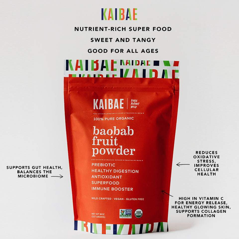baobab powder: prebiotic super fiber - KAIBAE