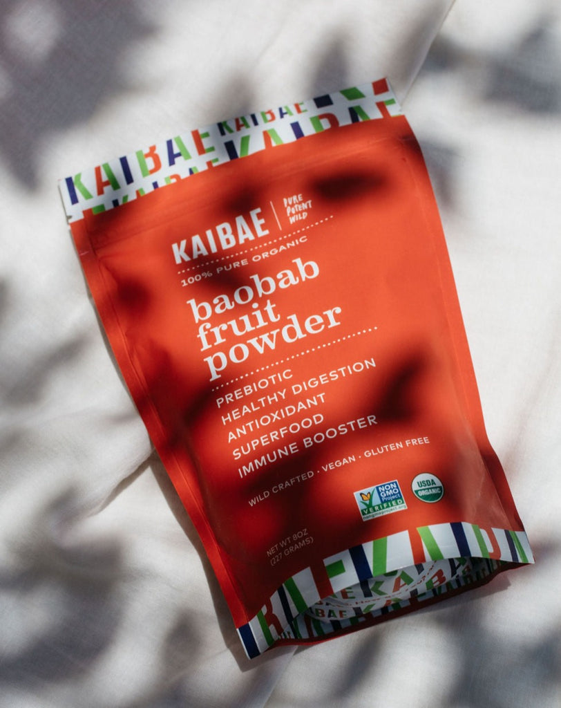 Baobab fruit powder for gut health, glowing skin and improved immunity I KAIBAE