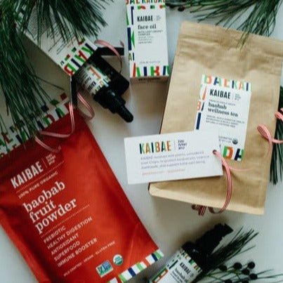 holiday inside & out wellness gift set - KAIBAE