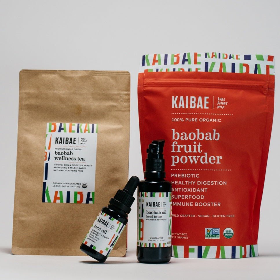 holiday inside & out wellness gift set - KAIBAE